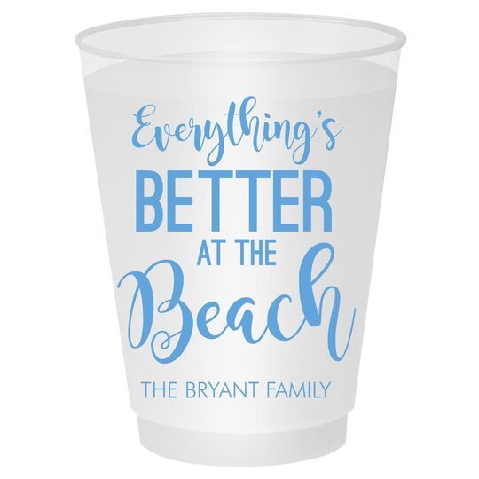 Better at the Beach Shatterproof Cups